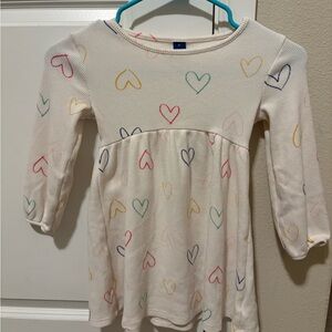 Old Navy Colorful Heart Pattern Kids dress